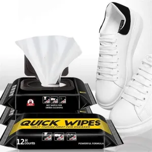 12PCS Disposable wipes for shoes