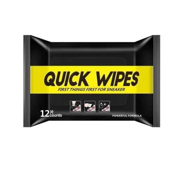 12PCS Disposable wipes for shoes