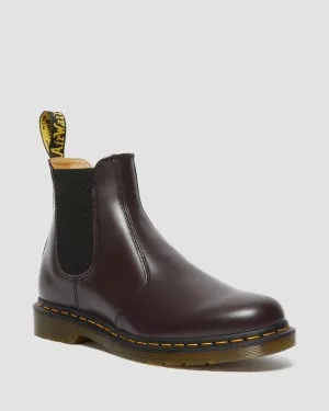 2976 Yellow Stitch Smooth Leather Chelsea Boots