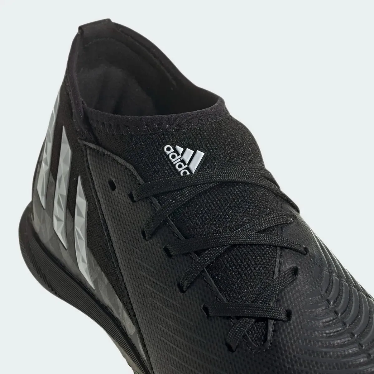 adidas JR Predator Edge .3 Indoor - Black-White