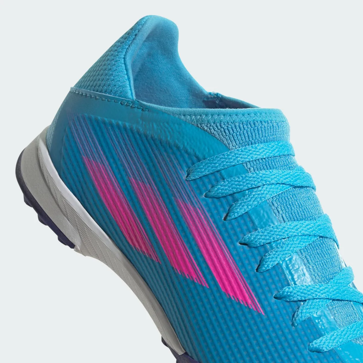 adidas JR X Speedflow .3 Turf - Sky Rush-Shock Pink