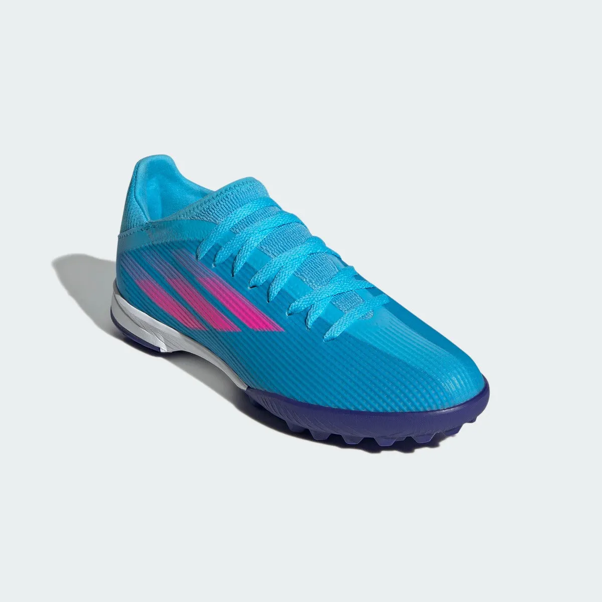 adidas JR X Speedflow .3 Turf - Sky Rush-Shock Pink