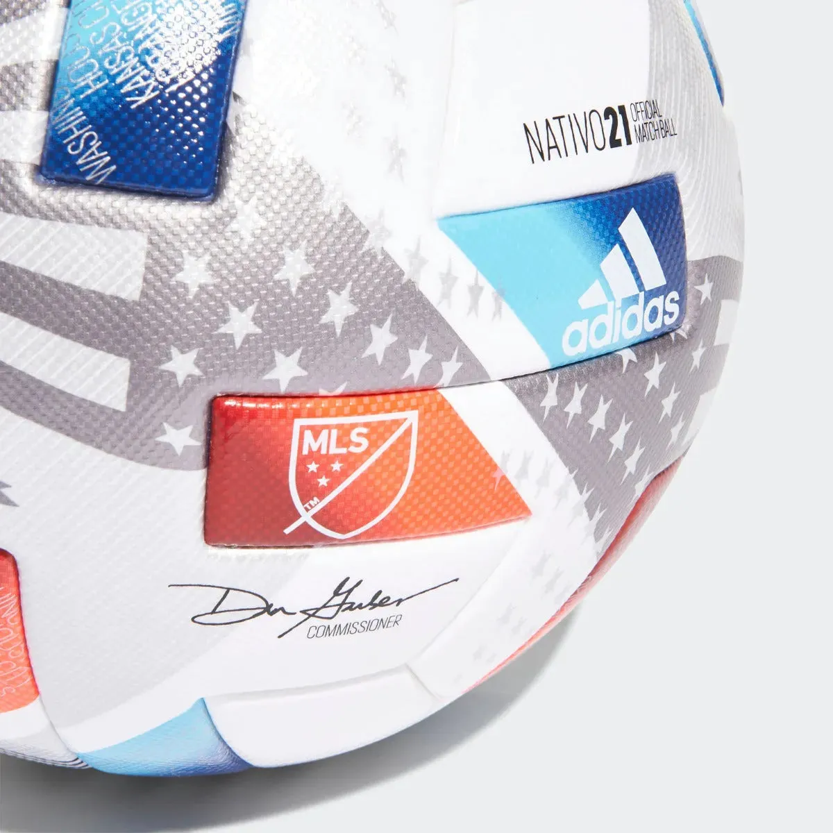 Adidas MLS Pro Ball - White-Blue-Red