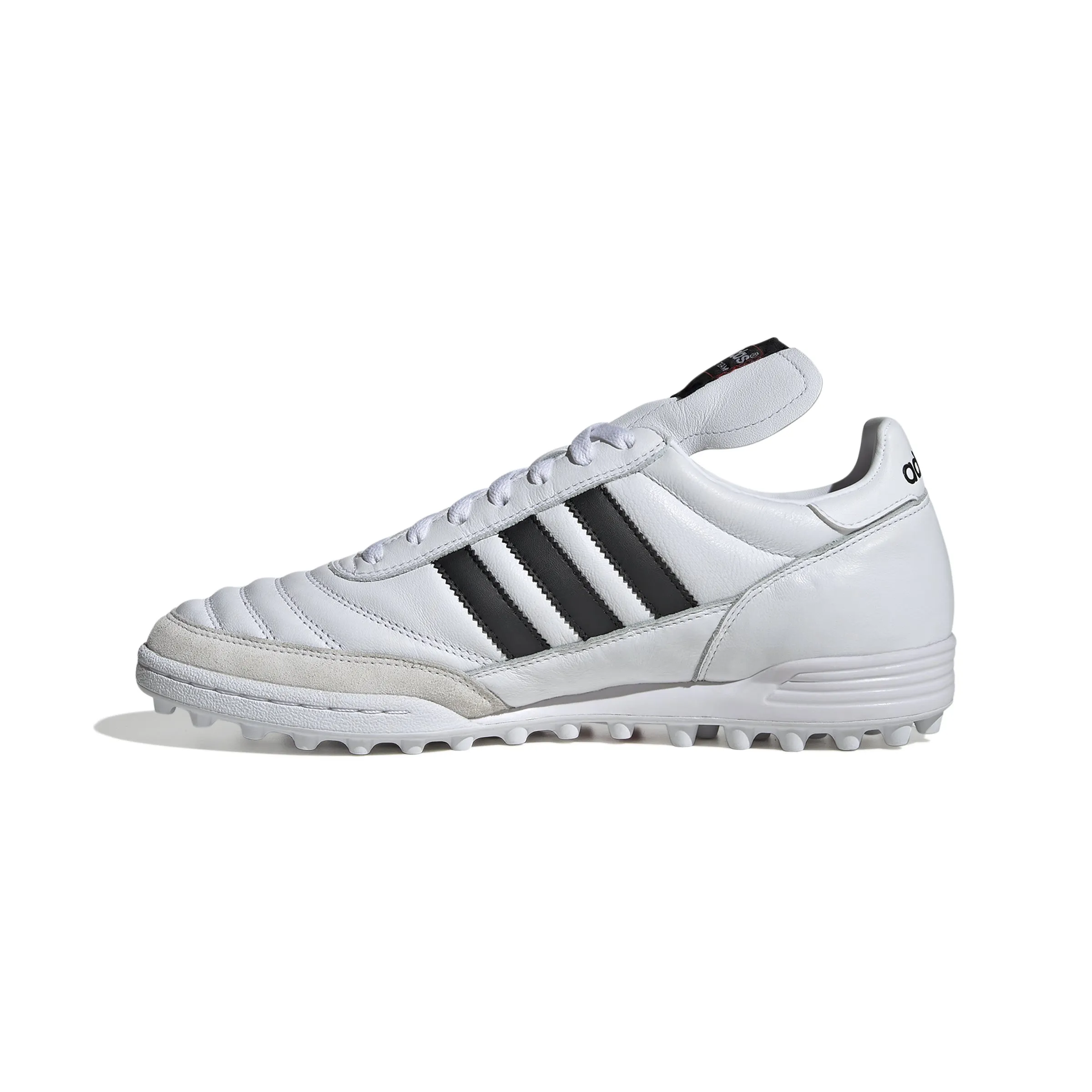 Adidas Mundial Team TF Turf Soccer Shoe-Cloud White / Core Black / Gold Metallic