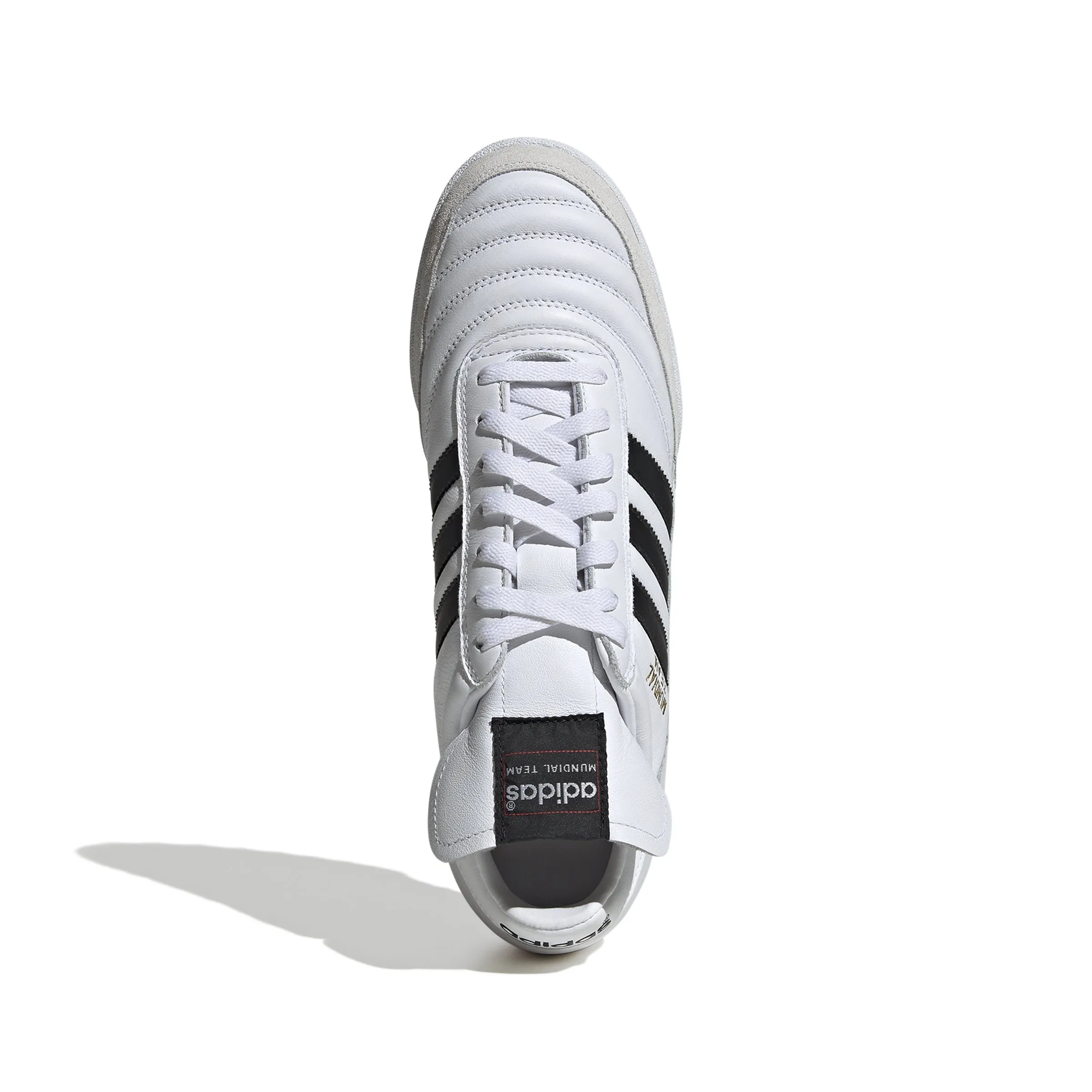 Adidas Mundial Team TF Turf Soccer Shoe-Cloud White / Core Black / Gold Metallic