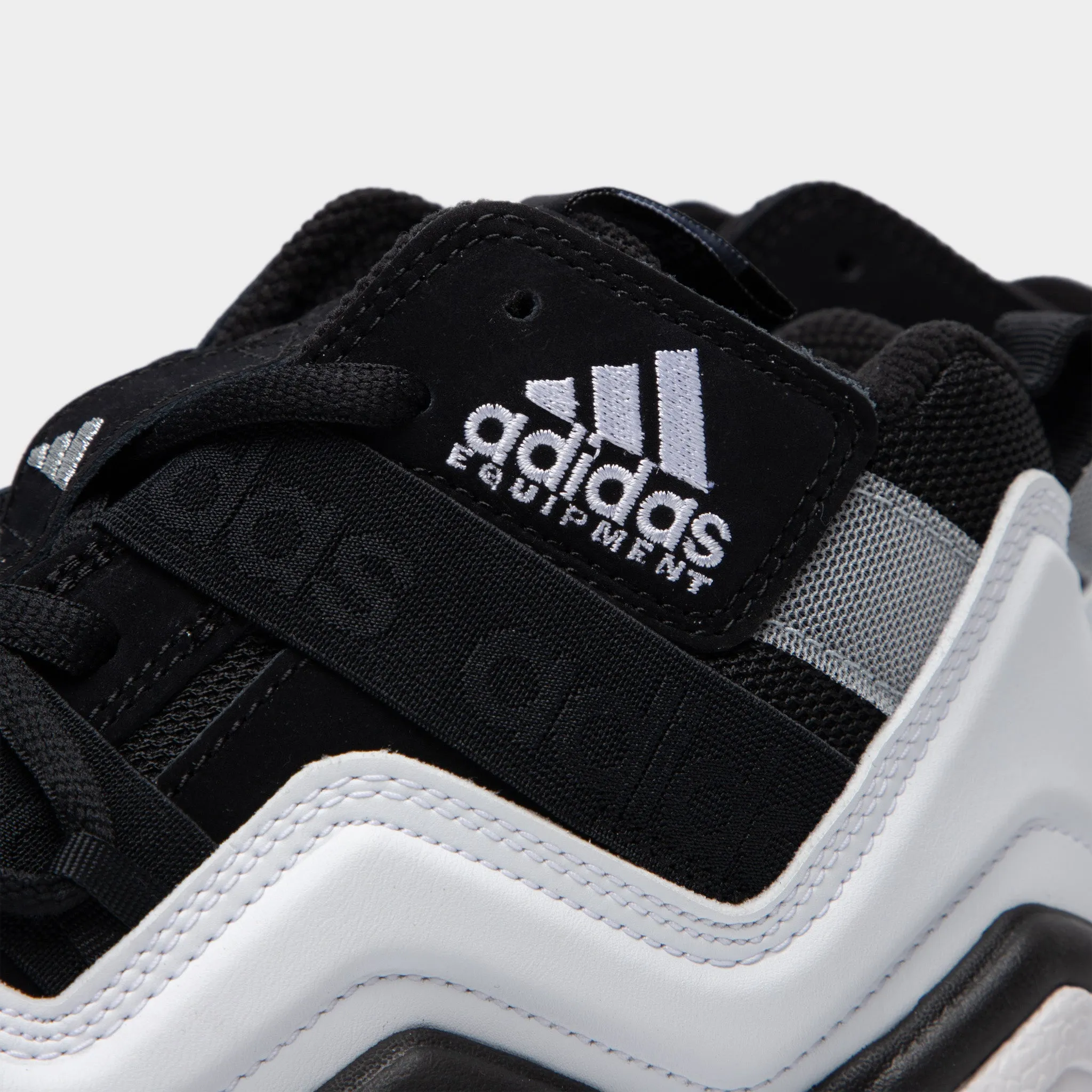 adidas Originals Top Ten 2000 Core Black / Cloud White - Silver Metallic