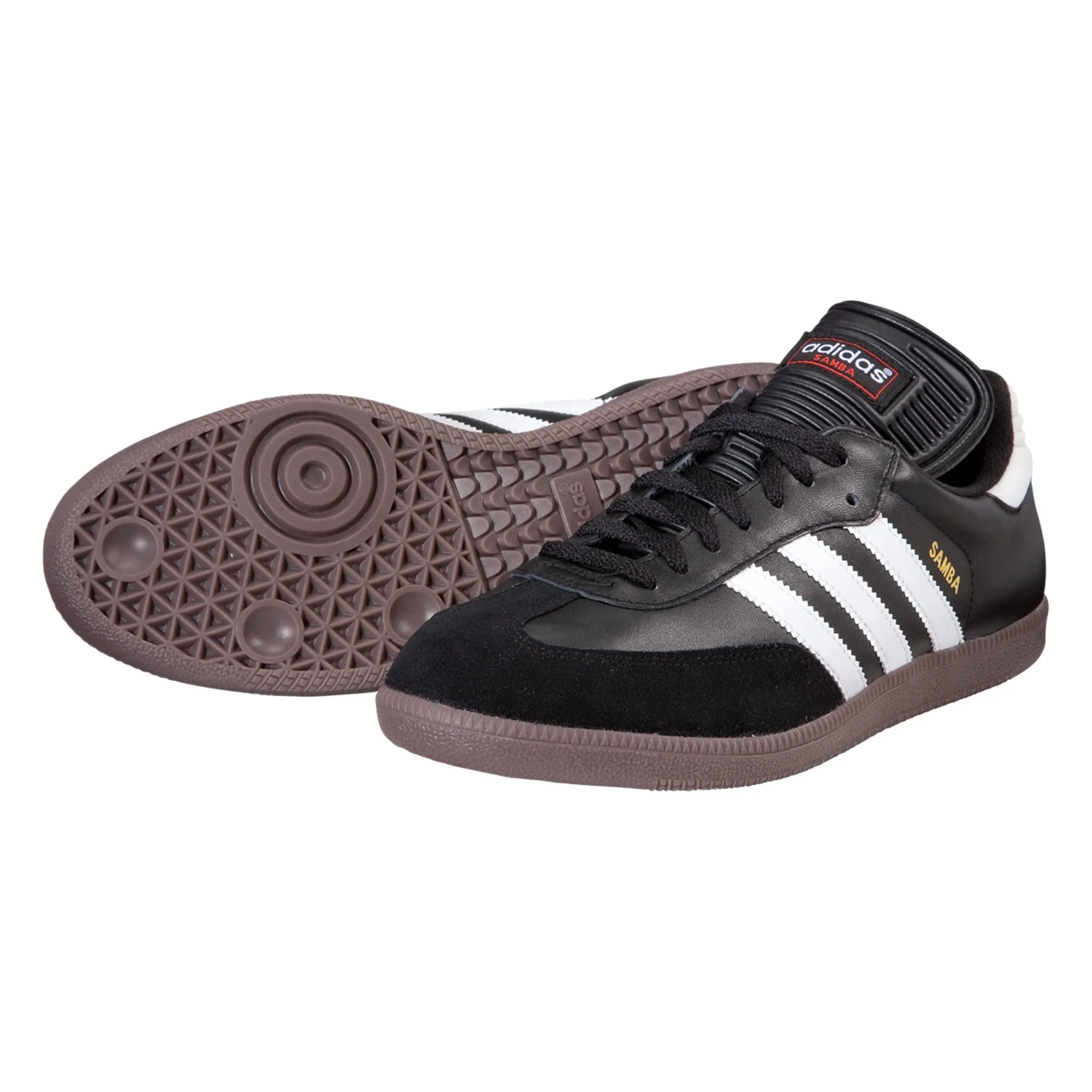 adidas Samba Classic Indoor Soccer Shoe - Black/White