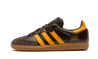 Adidas Samba OG Dark Brown Preloved Yellow