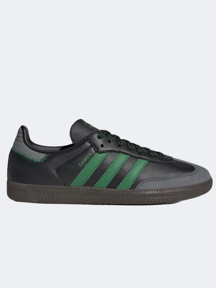 Adidas Samba Og Women Original Shoes Black/Green/Grey