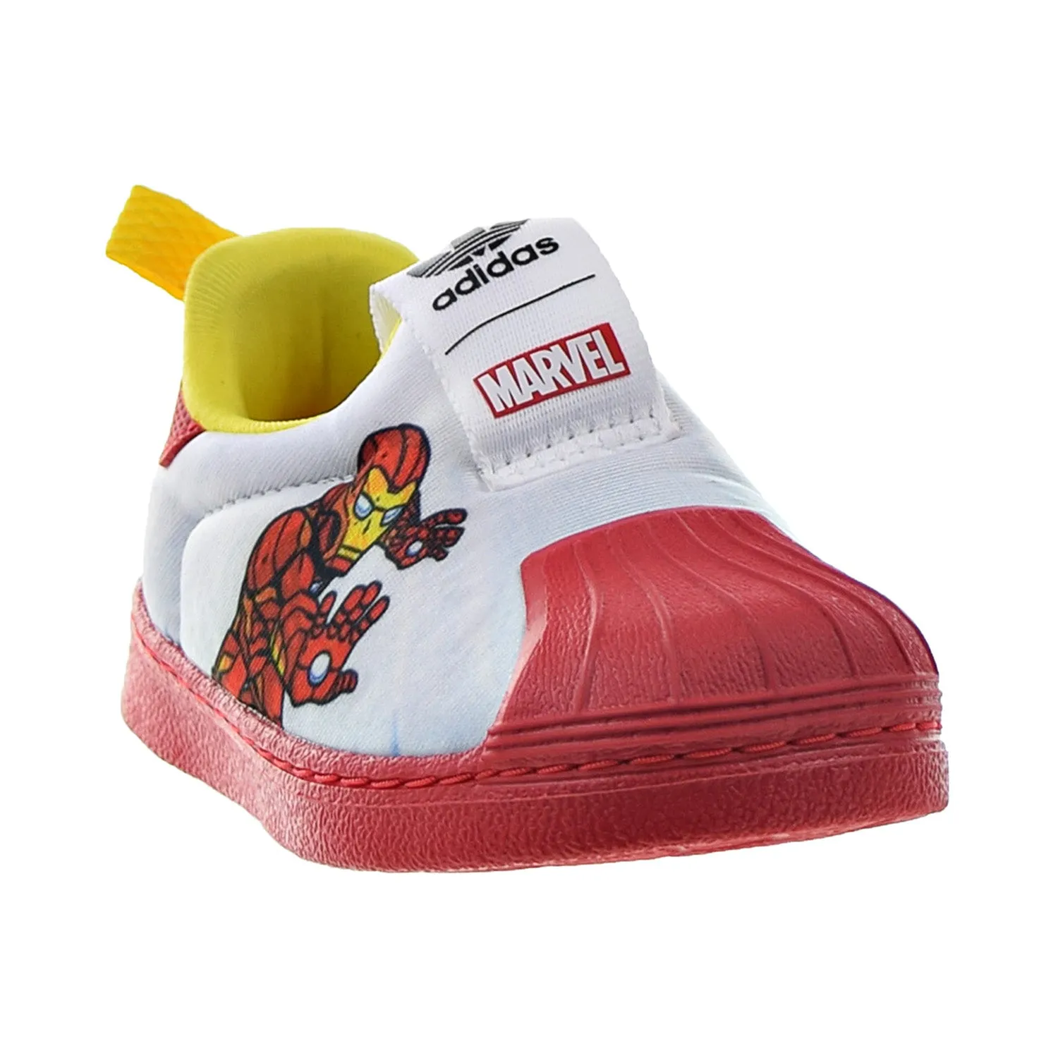 Adidas Superstar 360 I "Marvel Iron Man" Slip-On Toddlers' Shoes White-Red