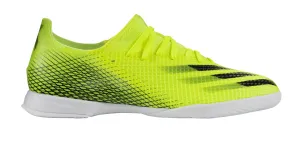 adidas X Ghosted.3 Indoor Shoe - Solar Yellow/Core Black/Team Royal Blue