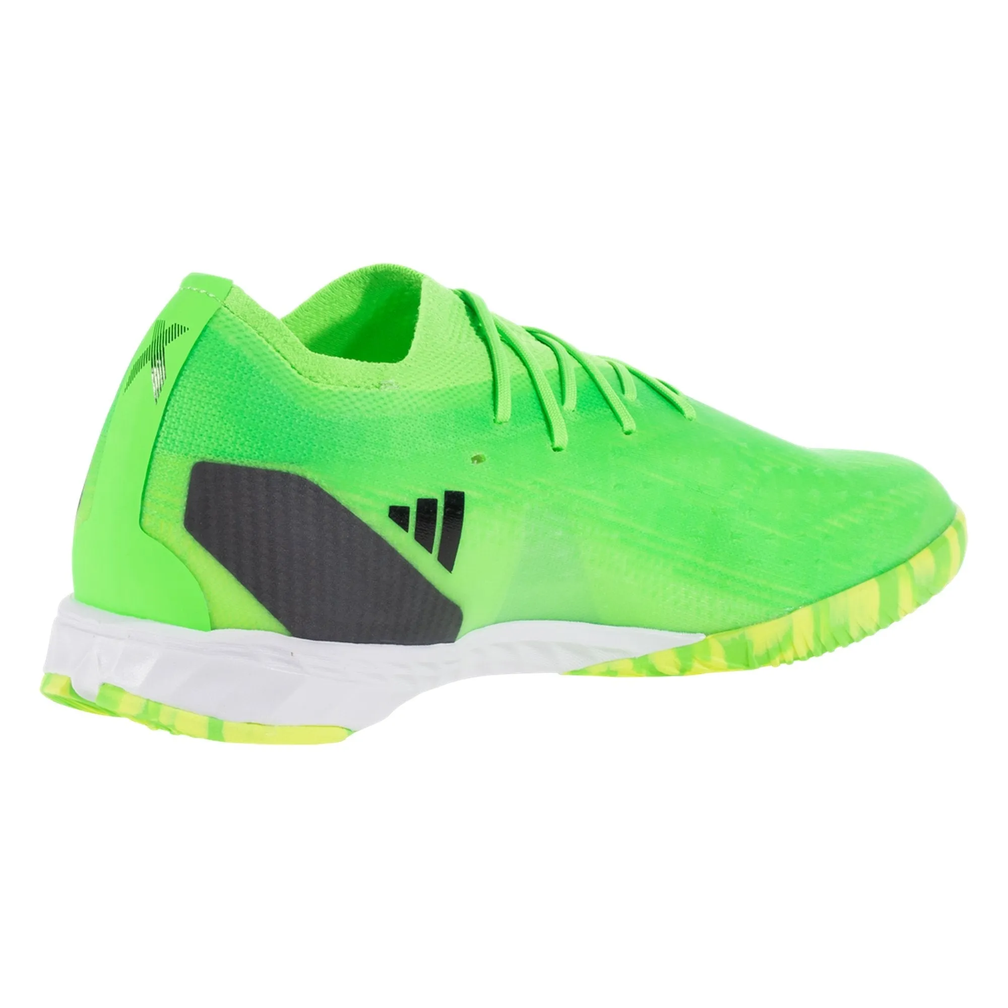 adidas X Speedportal.1 IN Indoor Soccer Shoe - Solar Green/Core Black/Solar Yellow