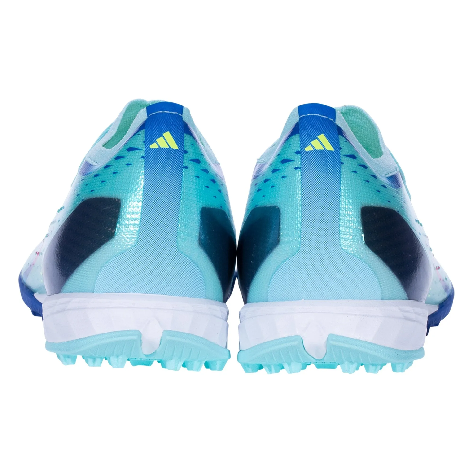 adidas X Speedportal.1 TF Artificial Turf Soccer Shoe - Clear Aqua/Solar Red/Power Blue