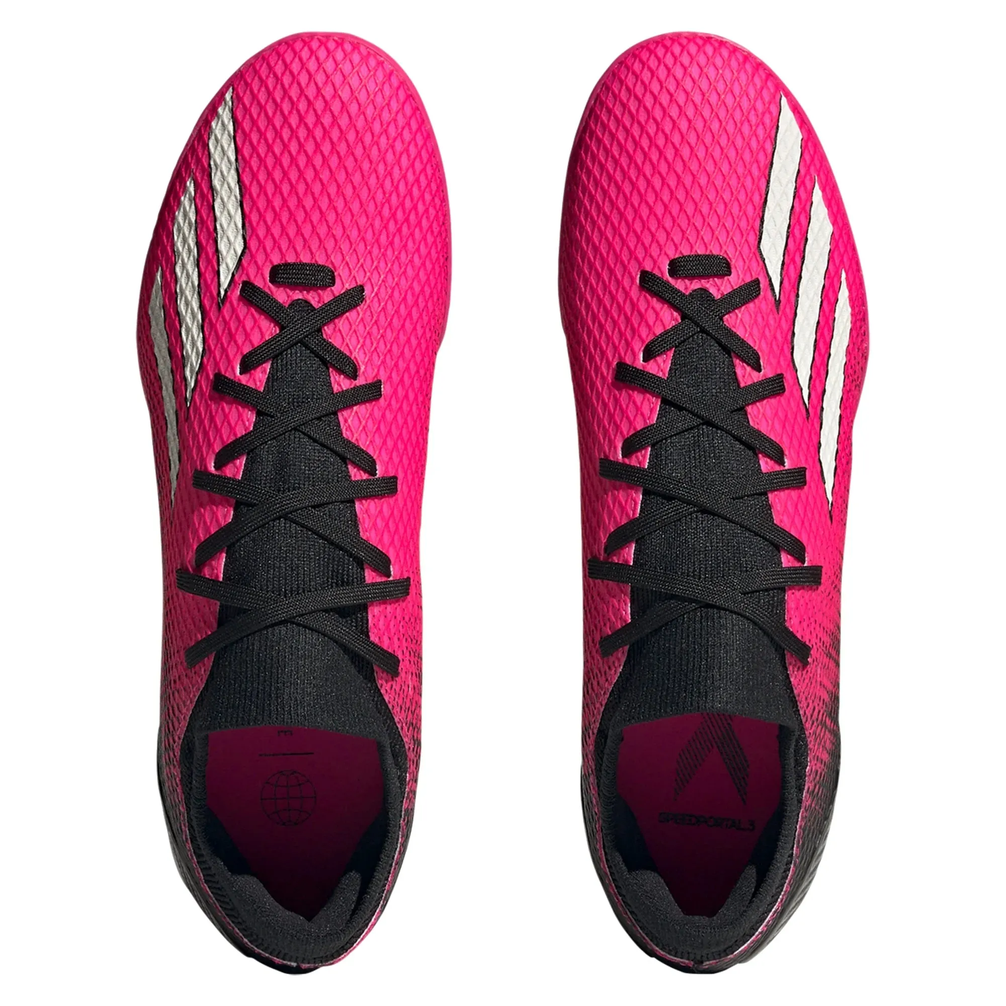 adidas X Speedportal.3 IN Indoor Soccer Shoes - Pink/Metallic/Black