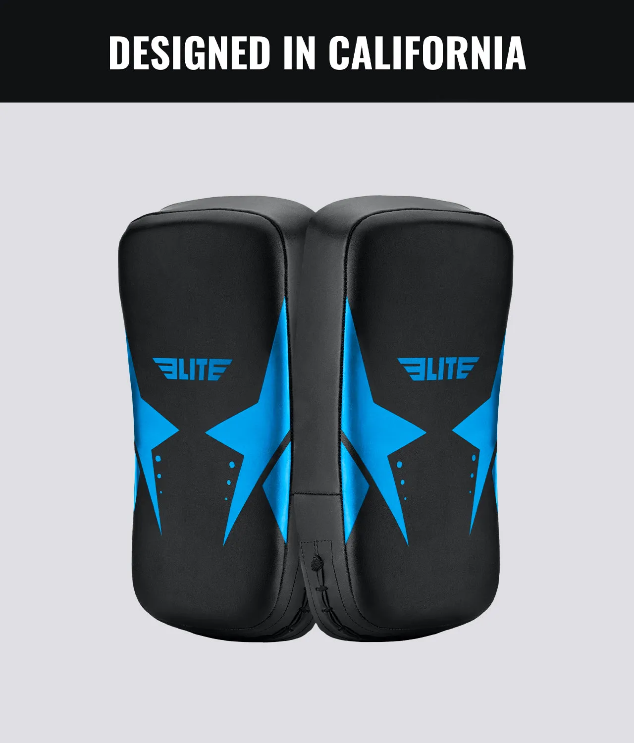 Adults' Black/Blue Muay Thai Kick Pad