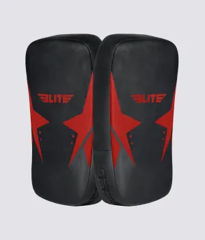 Adults' Black/Red Muay Thai Kick Pad