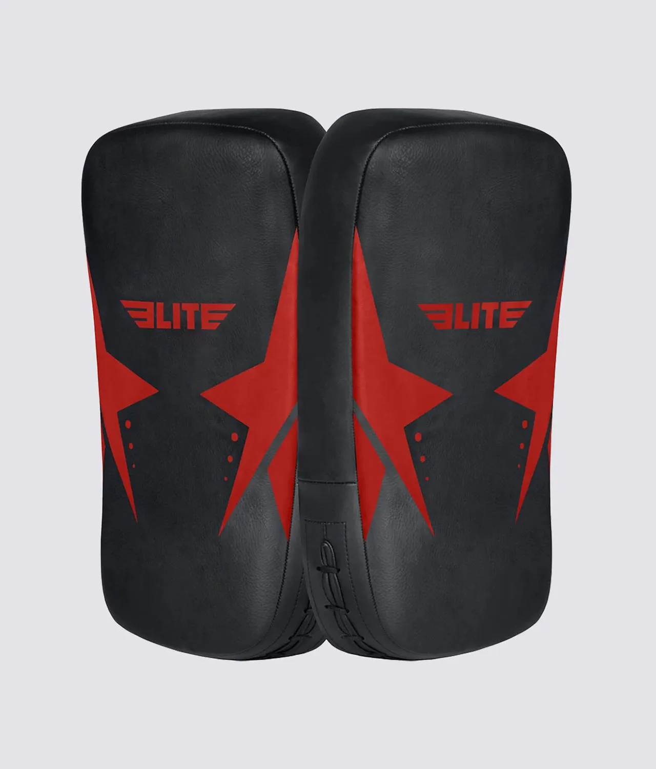 Adults' Black/Red Muay Thai Kick Pad