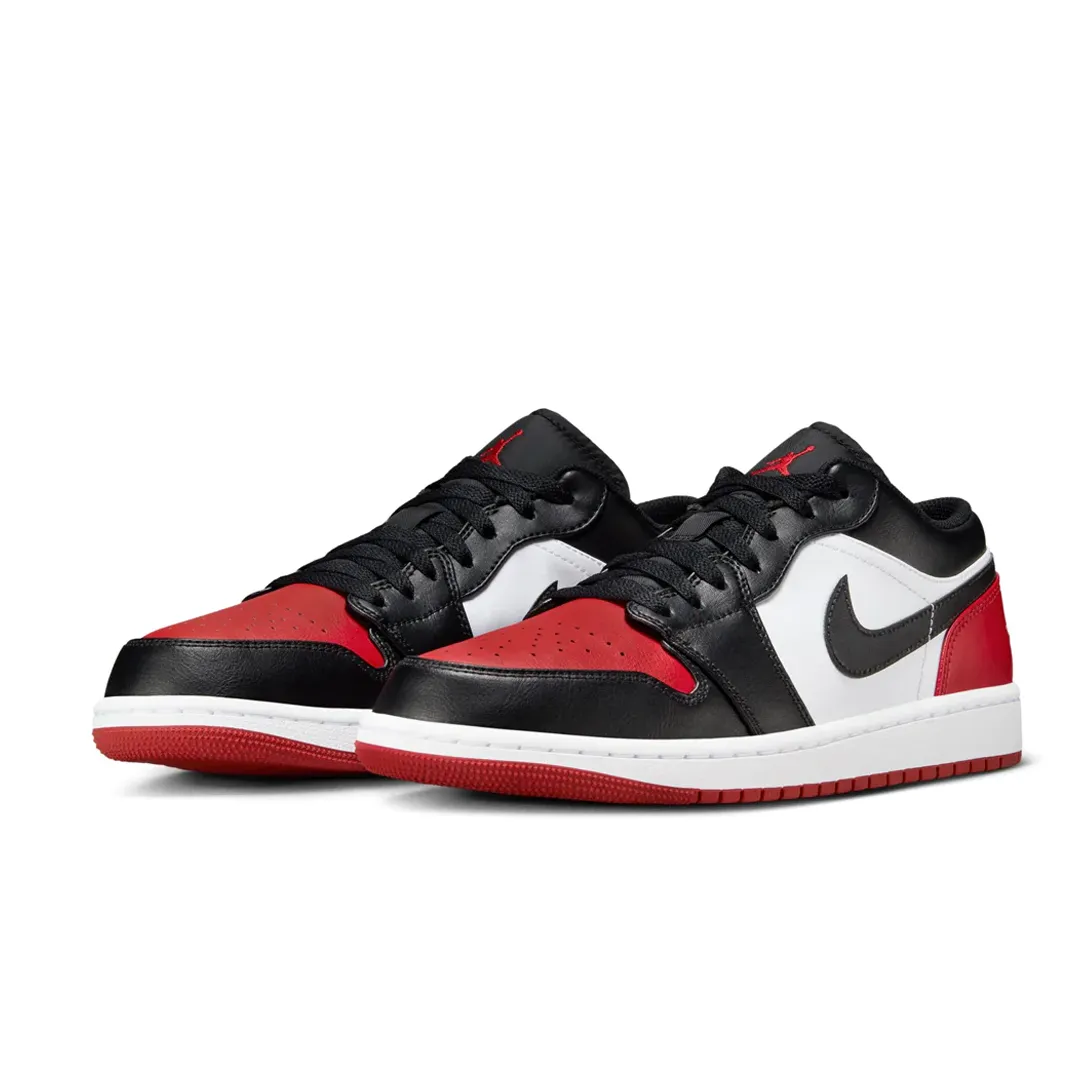 AIR JORDAN 1 LOW BRED TOE 2.0