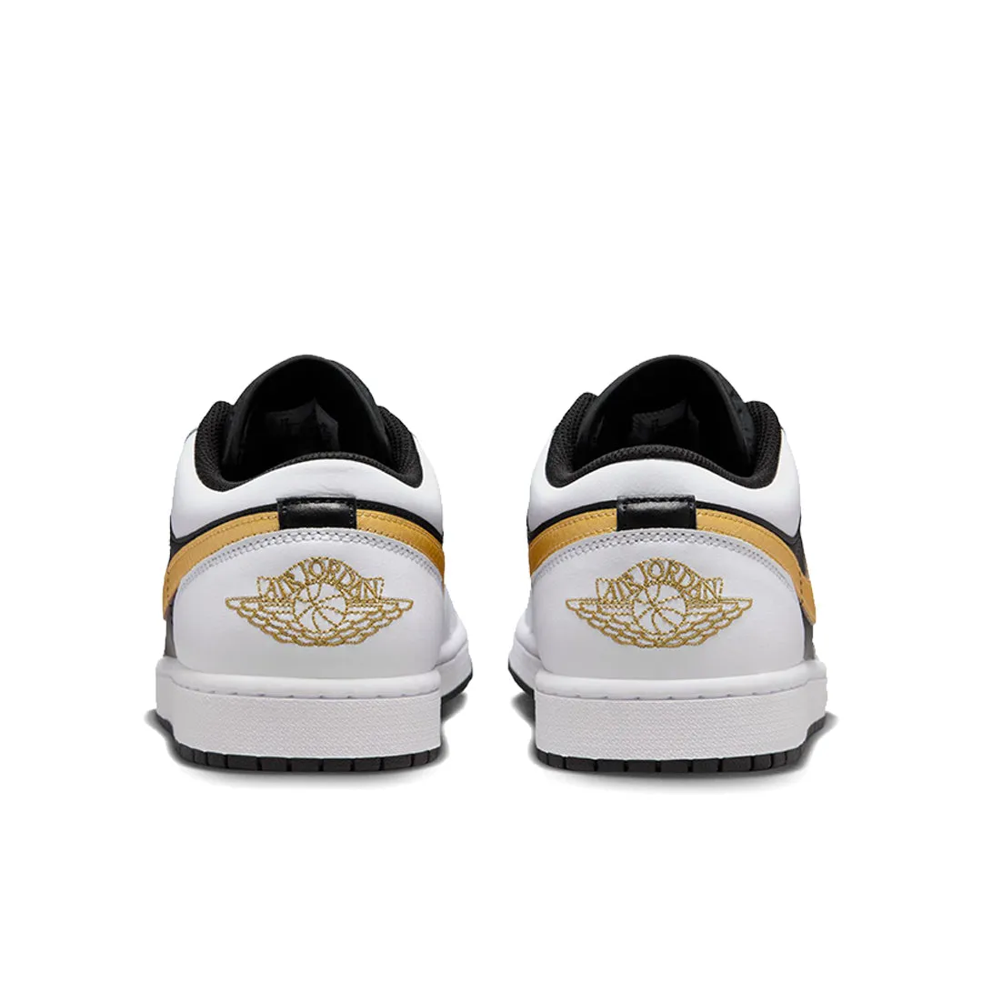 AIR JORDAN 1 LOW GOLD SWOOSH