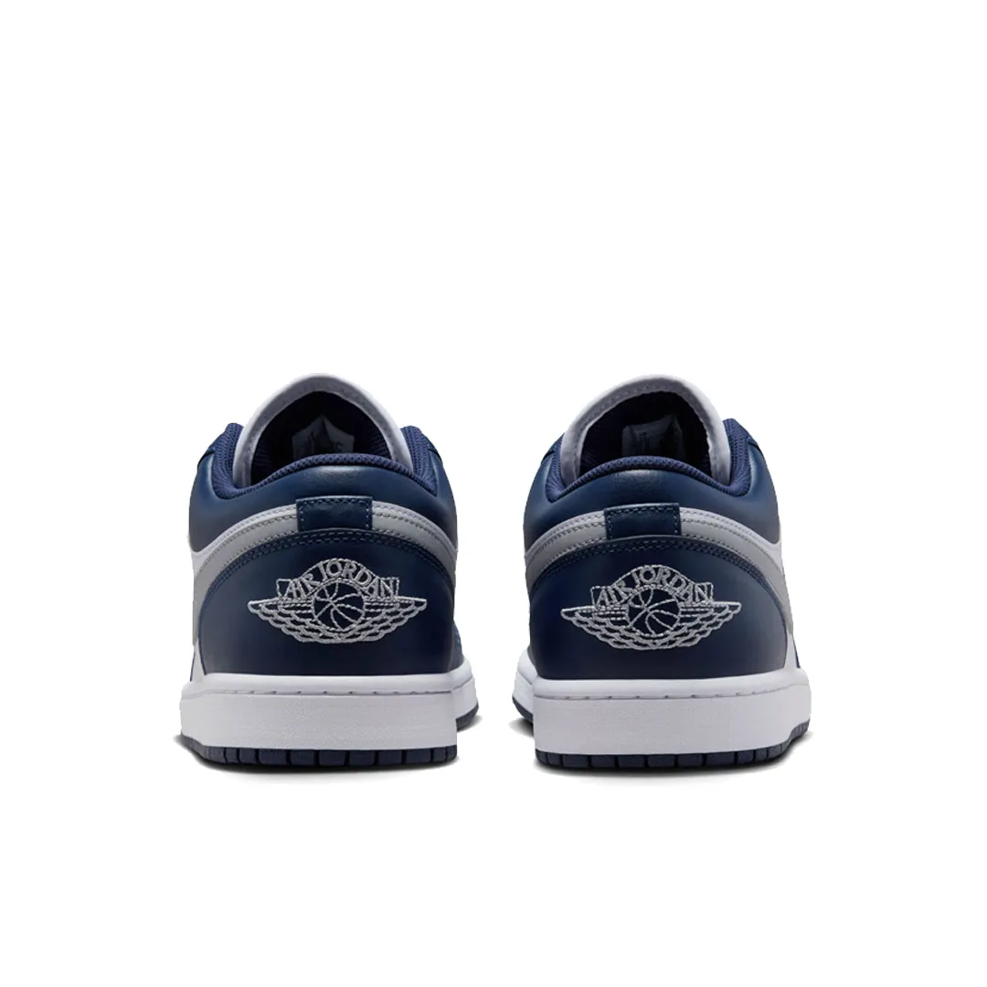 AIR JORDAN 1 LOW WOLF GREY MIDNIGHT NAVY