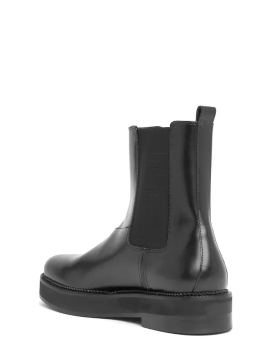 AMI Paris   Anatomical toe Chelsea boots 