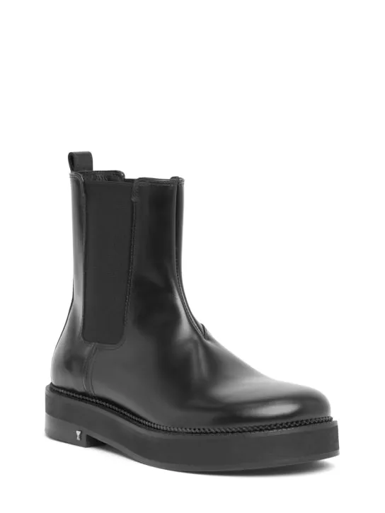 AMI Paris   Anatomical toe Chelsea boots 