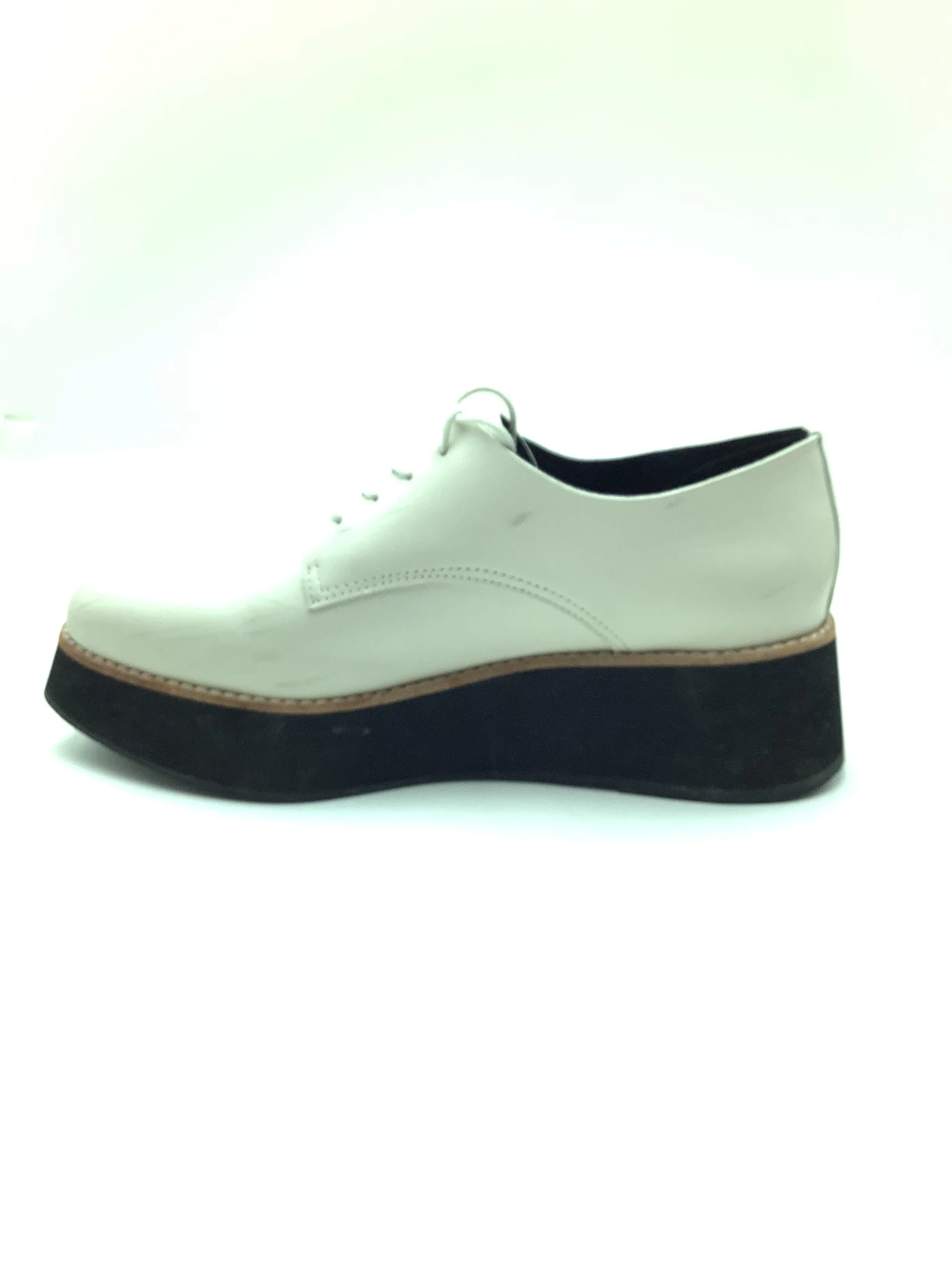 Anthropologie All Saints Shoe Oxford Leather Platfrom Size: EU/41