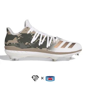 “Army" Adidas Adizero Afterburner 6 Cleats