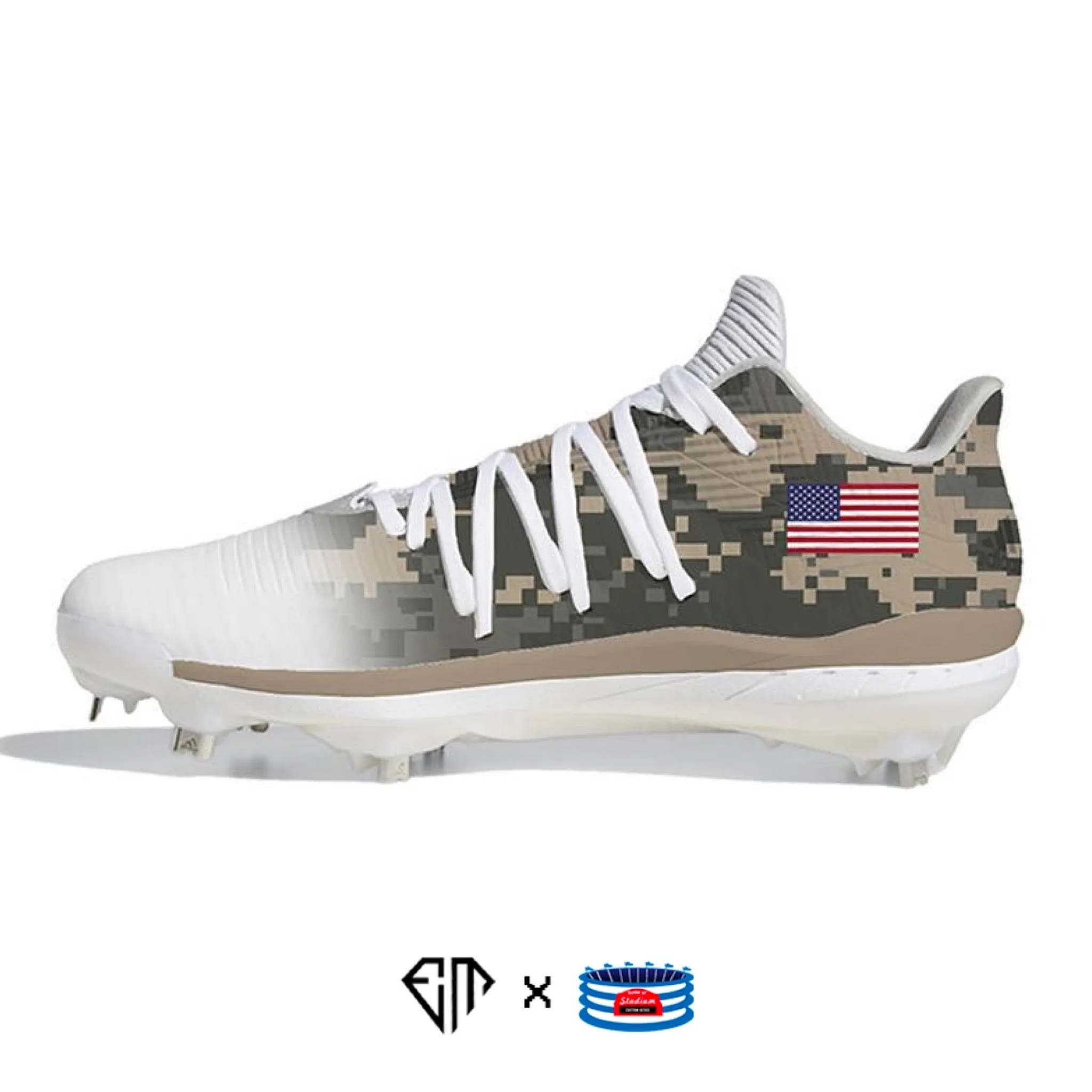 “Army" Adidas Adizero Afterburner 6 Cleats