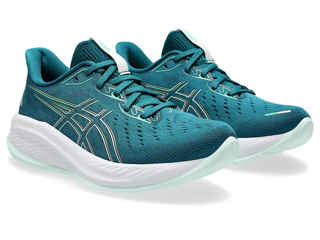 ASICS Womens Gel Cumulus 26 - Rich Teal/Pale Mint (1012B599-300)