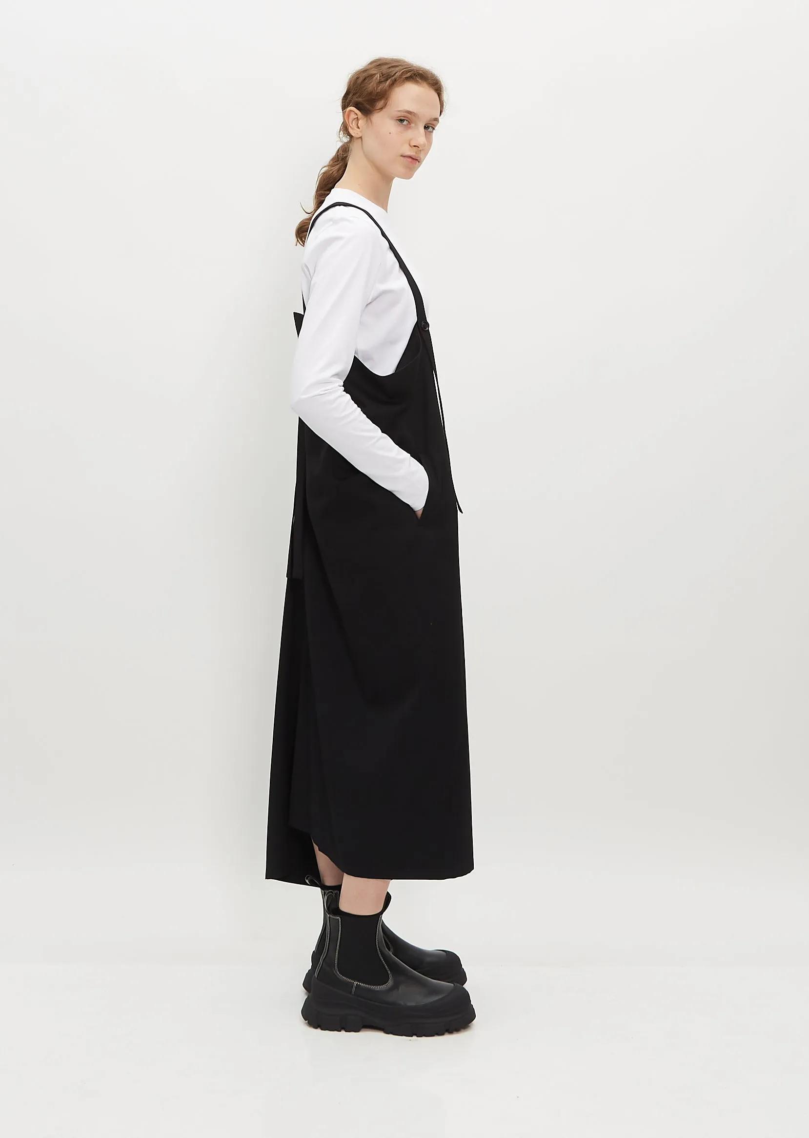 Asymmetric Strap Dress