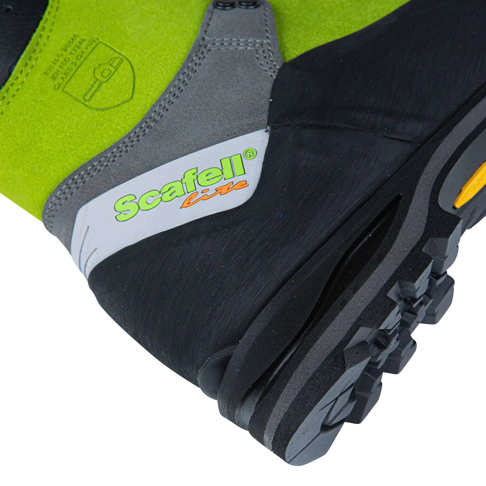 AT33000 - Scafell Lite Class 2 Chainsaw Protection Boot  - Lime