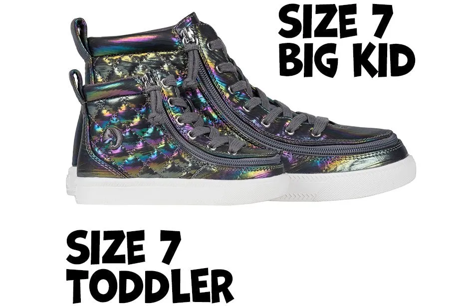 Billy Graphite Rainbow BILLY Classic Quilt High Tops