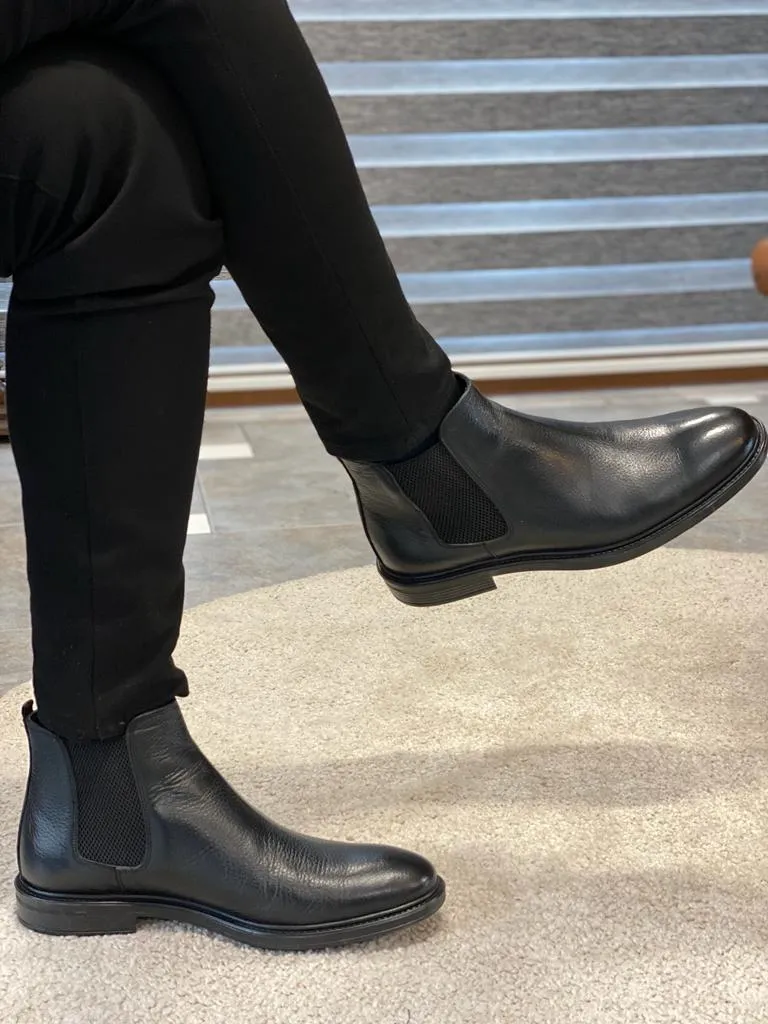 Black Chelsea Boots for Men by GentWith.com | Worldwide Shipping