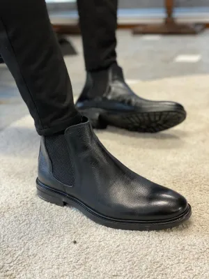 Black Chelsea Boots for Men by GentWith.com | Worldwide Shipping