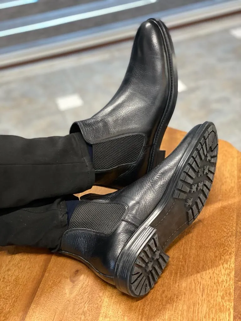 Black Chelsea Boots for Men by GentWith.com | Worldwide Shipping