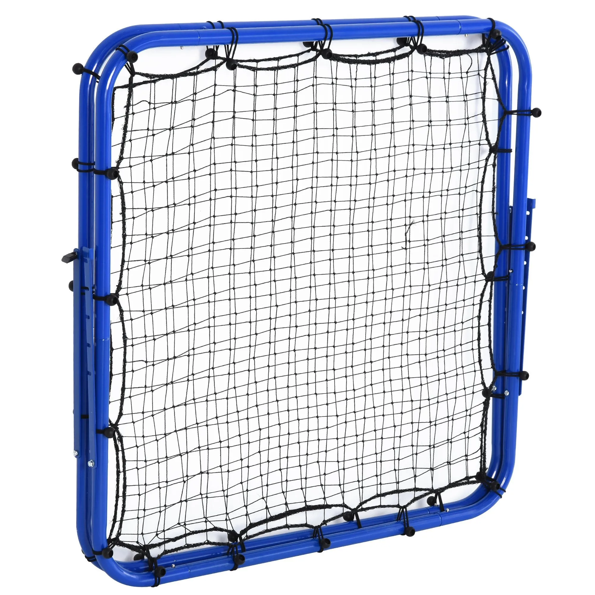 Blue Football Rebounder Net