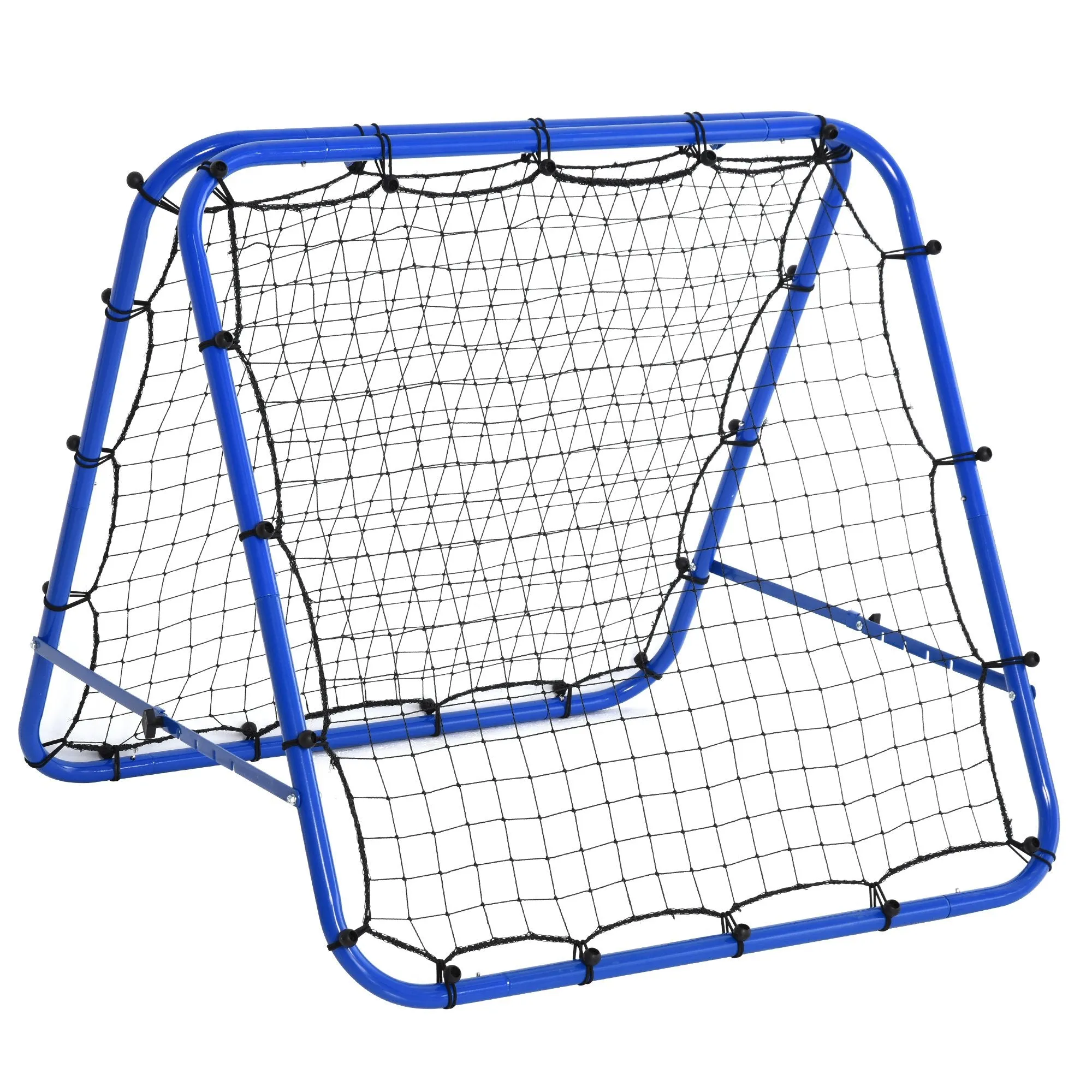 Blue Football Rebounder Net