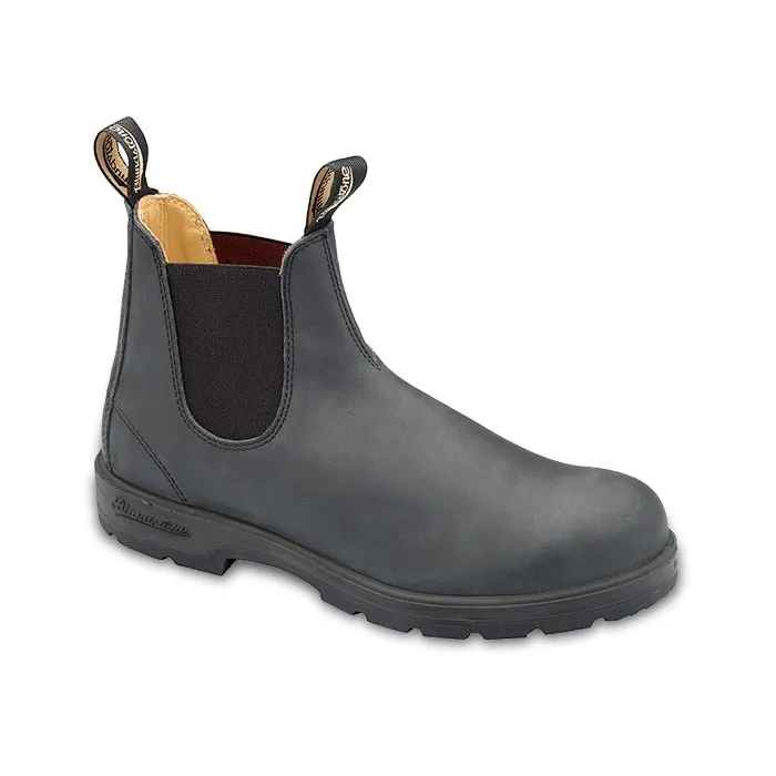 Blundstone Unisex Casual Chelsea Boots #587 Rustic Black | Buy Blundstone Unisex Casual Chelsea Boots #587 Rustic Black here | Outnorth