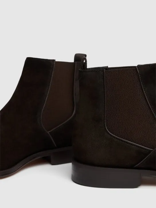 Boss   Derrek suede Chelsea boots 