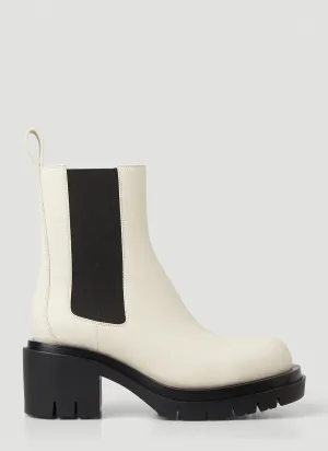 Bottega Veneta Lug Heeled Chelsea Boots