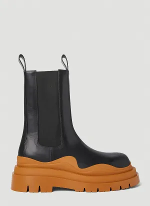 Bottega Veneta Tire Chelsea Boots