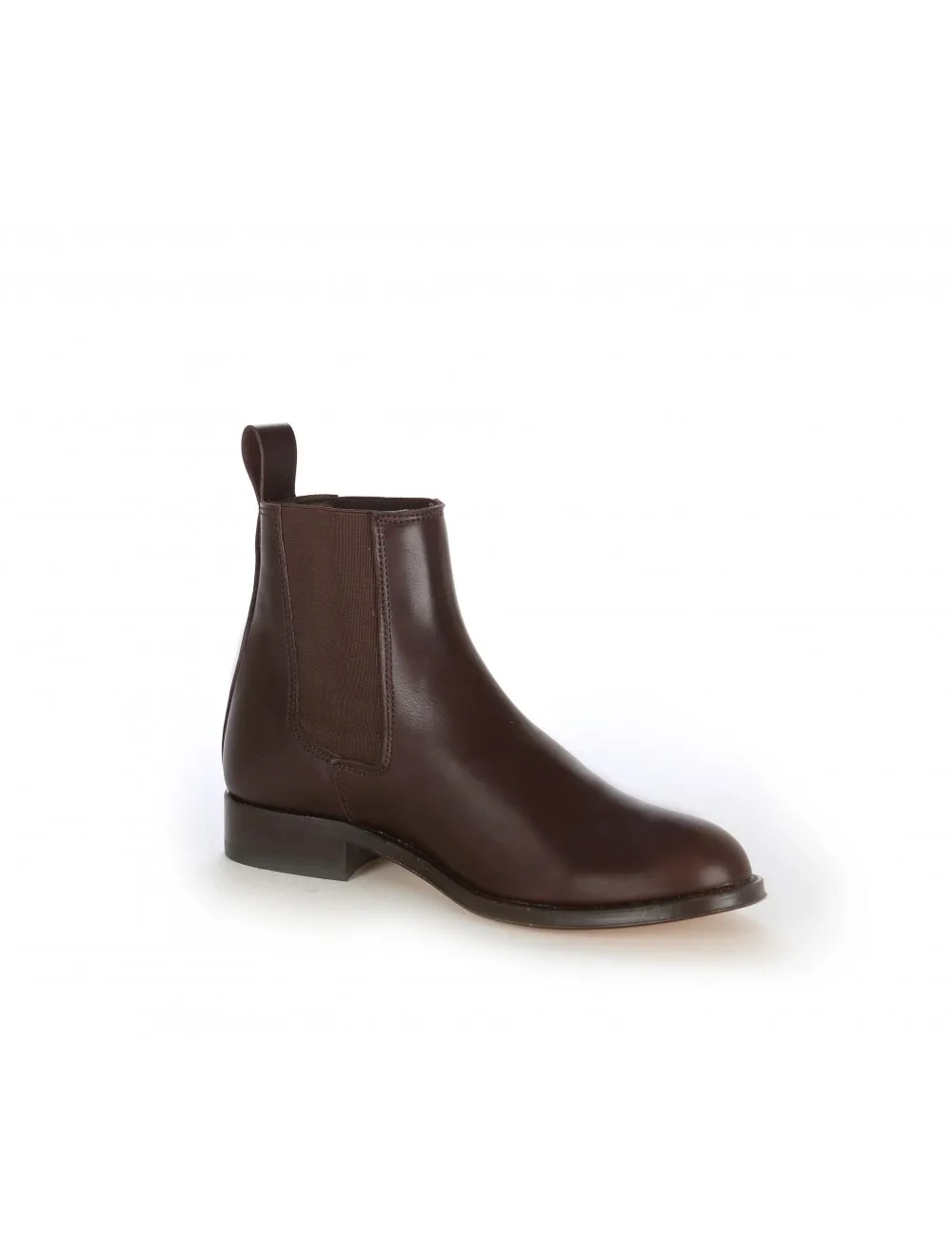 Bottines femme Chelsea marron