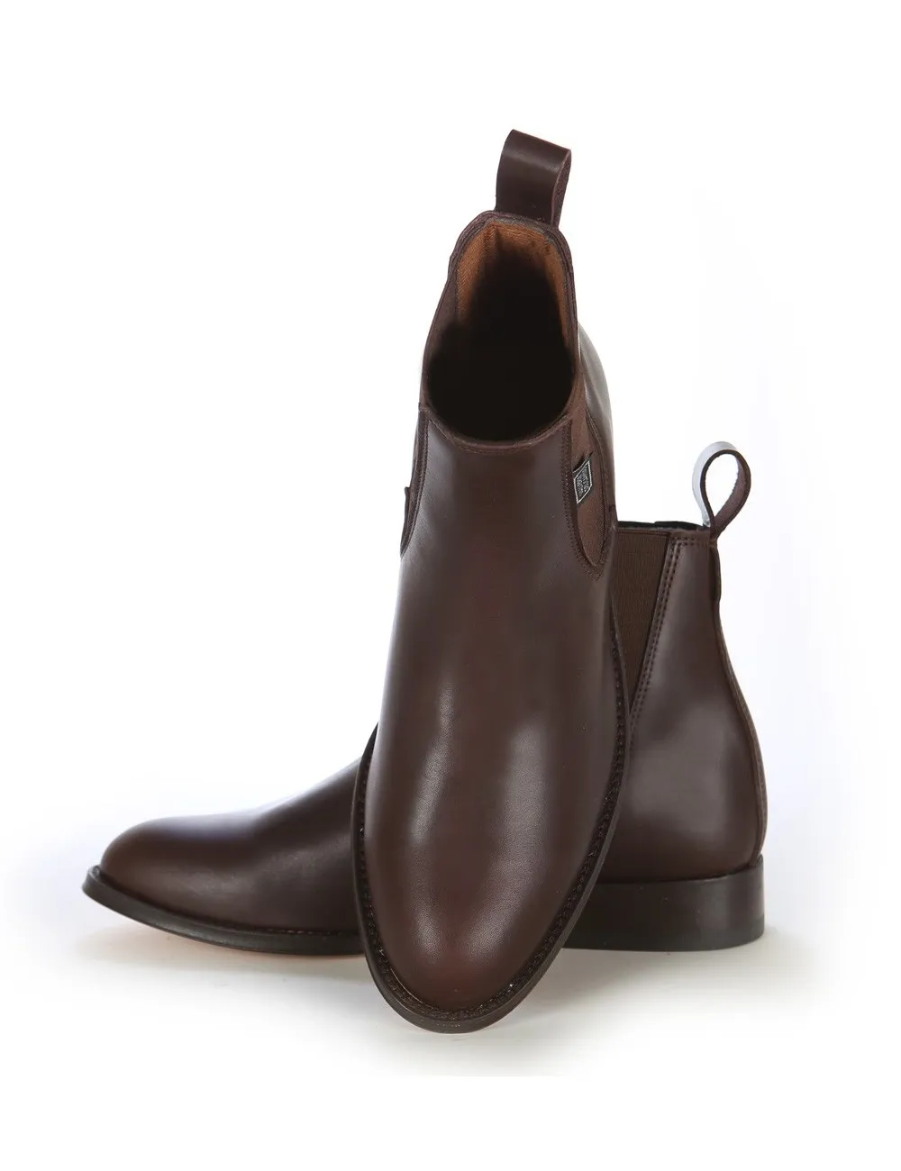 Bottines femme Chelsea marron