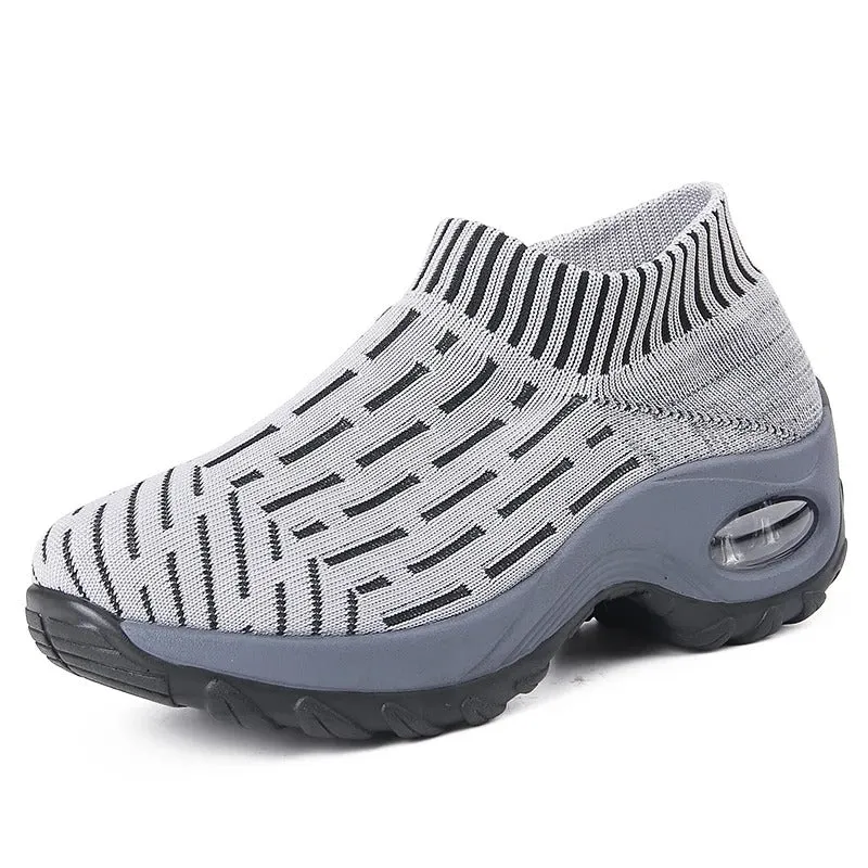 Breathable Mesh Walking Shoes for Women