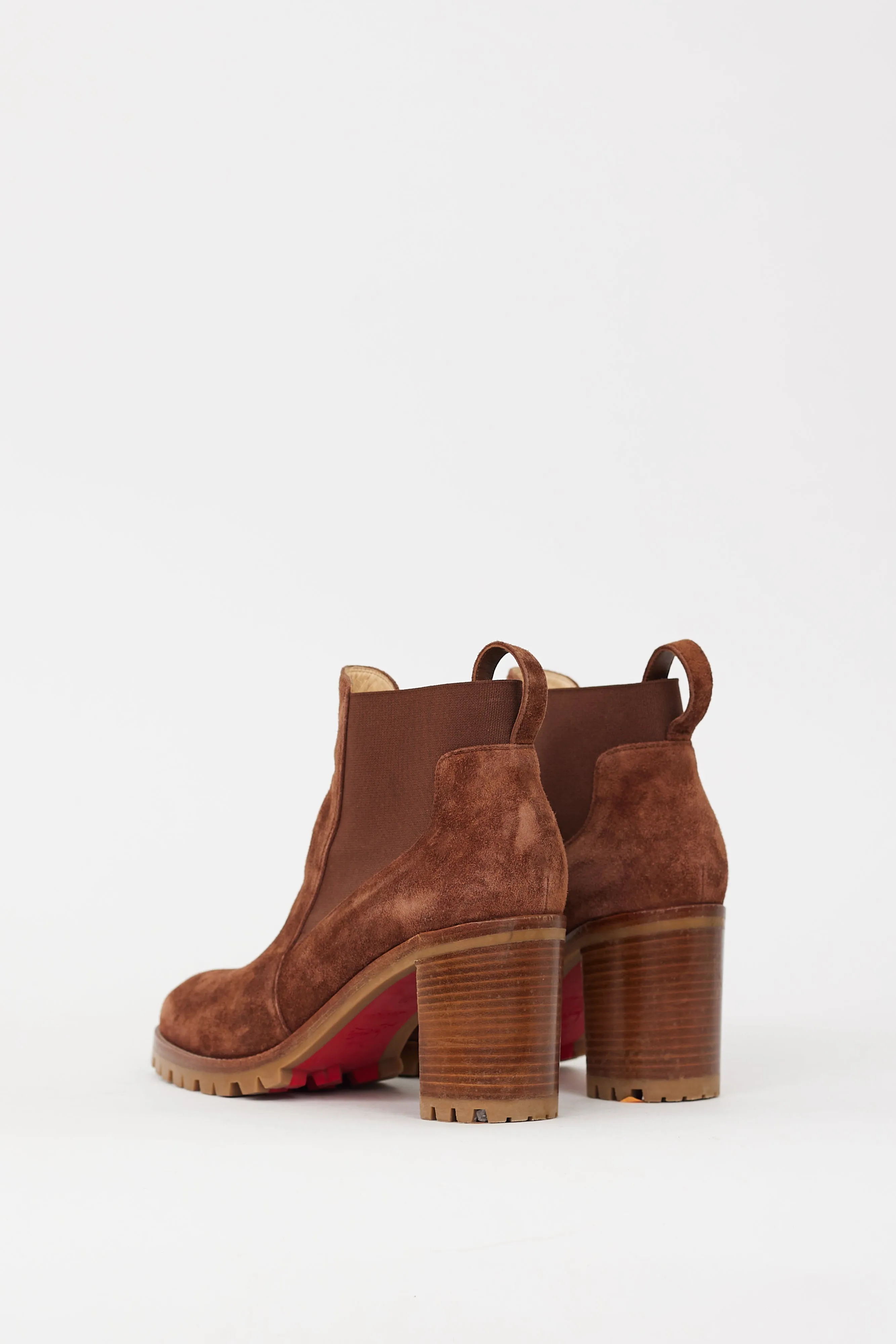 Brown Suede Marchacroche Chelsea Boot