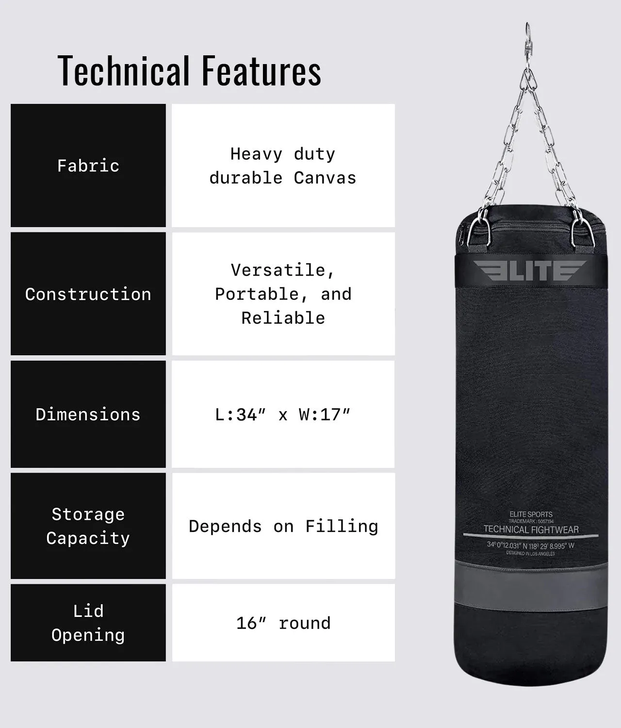 Canvas Punching Bag