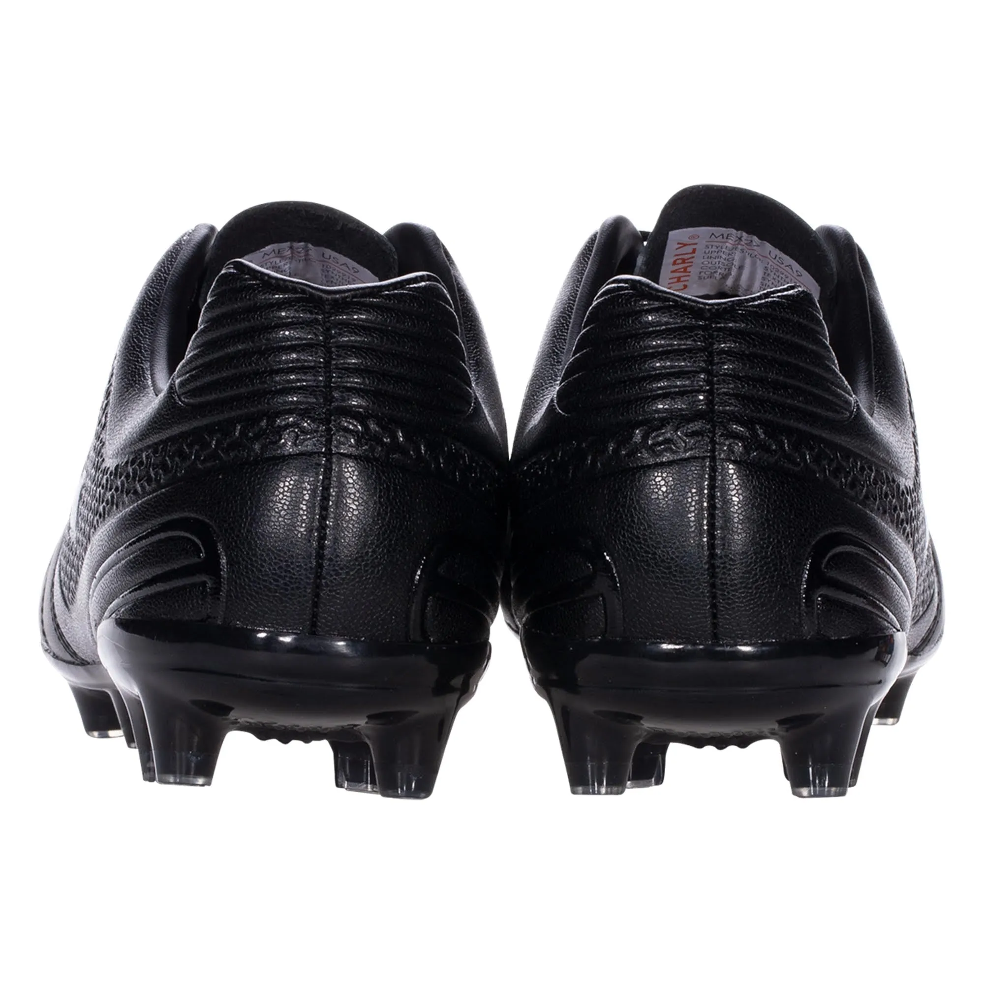 Charly Legendario 2.0 LT Soccer Cleats - Black