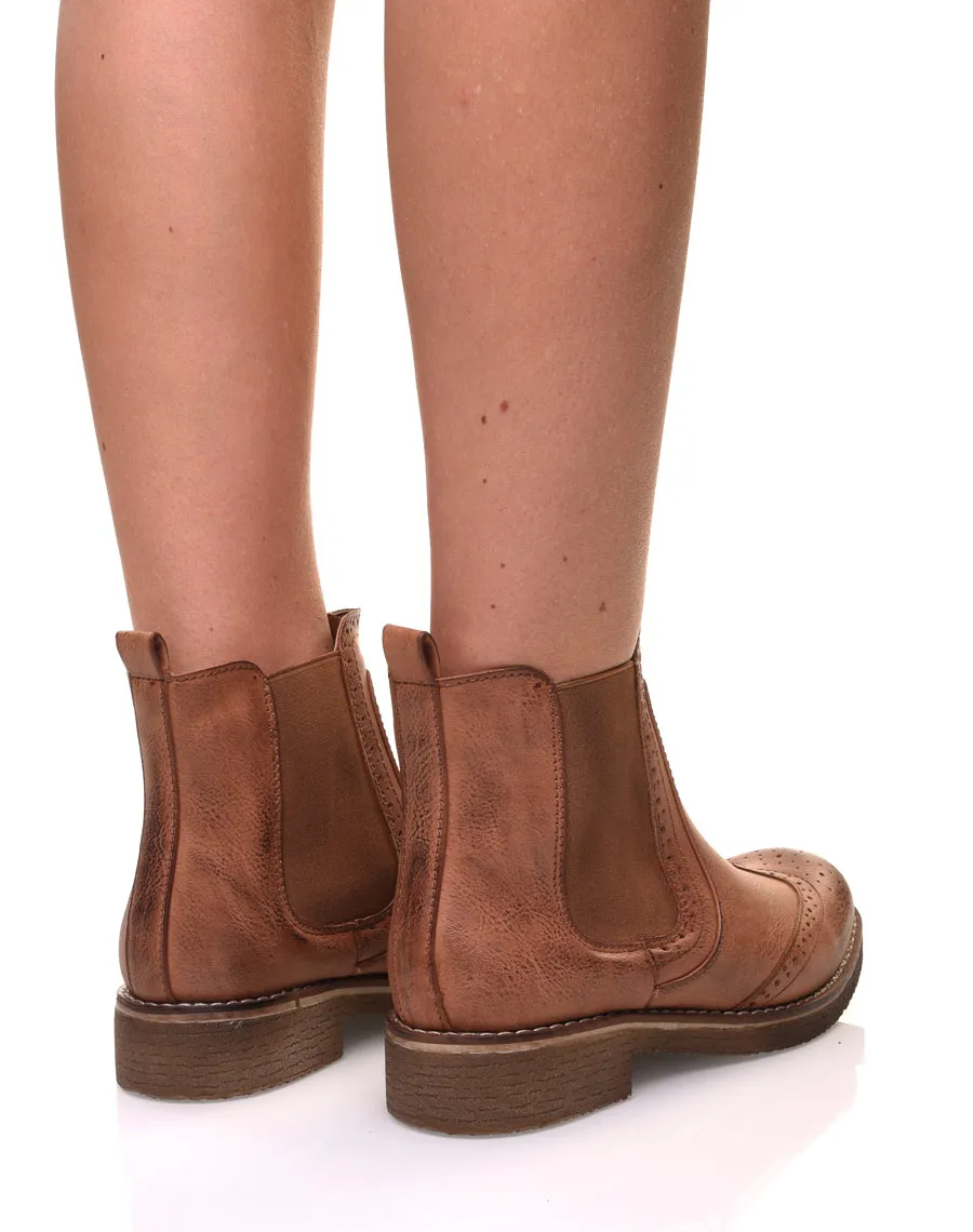 Chelsea boots camel