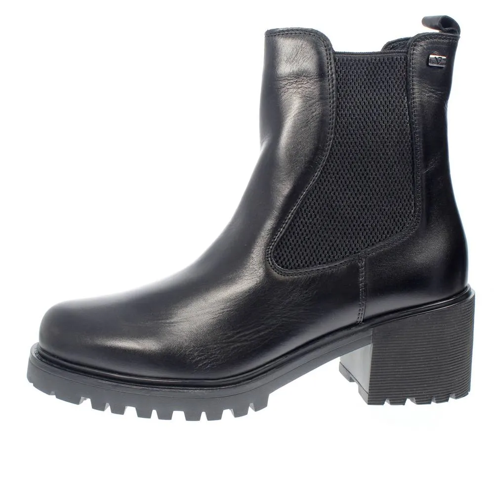 Chelsea Boots carrarmato in Pelle